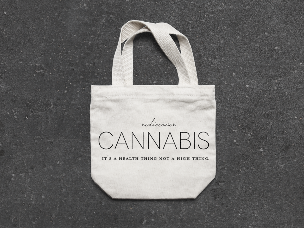 Rediscover Cannabis Branding created by Brand + Bash